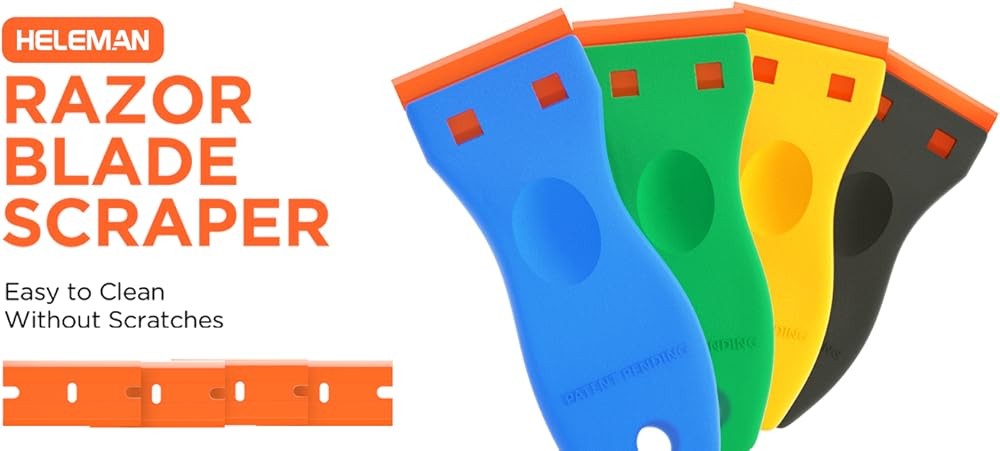 Plastic Blades Scraper Tool - Wall Paint Remover Pcs Plastic Blades