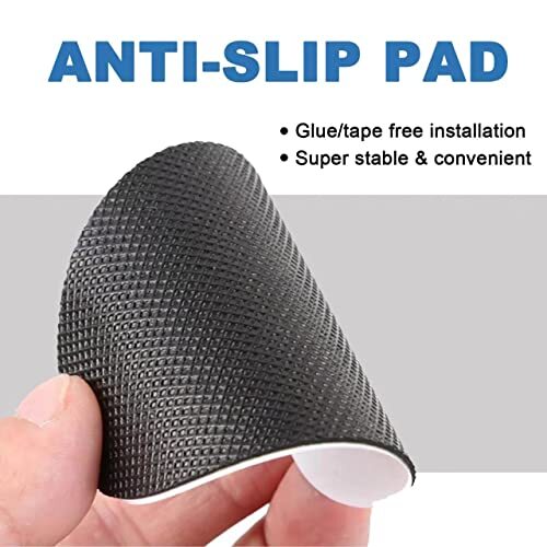 4 Inch Heavy Duty Bed Risers Stackable Blocks for Couch Chair Bedpost, 4 Pack