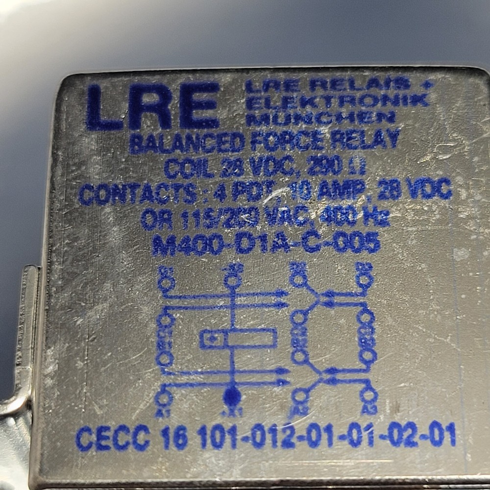 LRE Balanced Force Relay M400-D1A-C-005