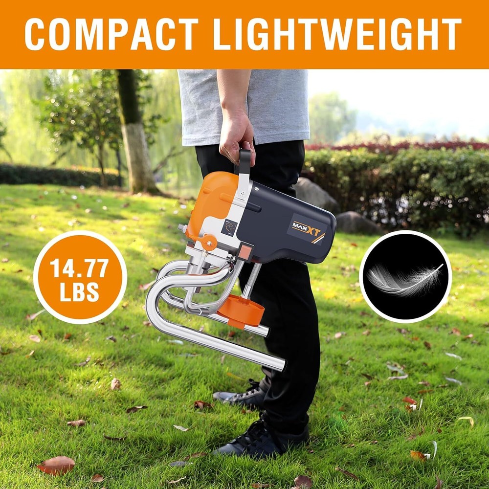 MAXXT motorized sprayer airless paint project paint sprayers for home interi
