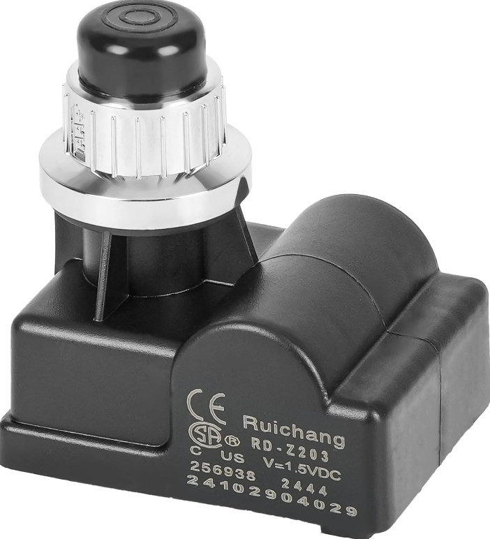 BBQ Grill 5 Outlet Push Button AA Battery Igniter Ignitor Spark Generator e