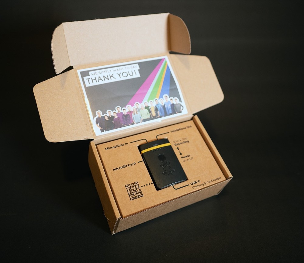 Tentacle Sync Track E Timecode Audio Recorder 32-Bit Float w/ Lav Mic & Kit