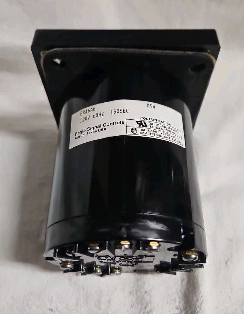 EAGLE CONTROLS BR45A6 120VAC 60SEC RESET TIMER (NEW)