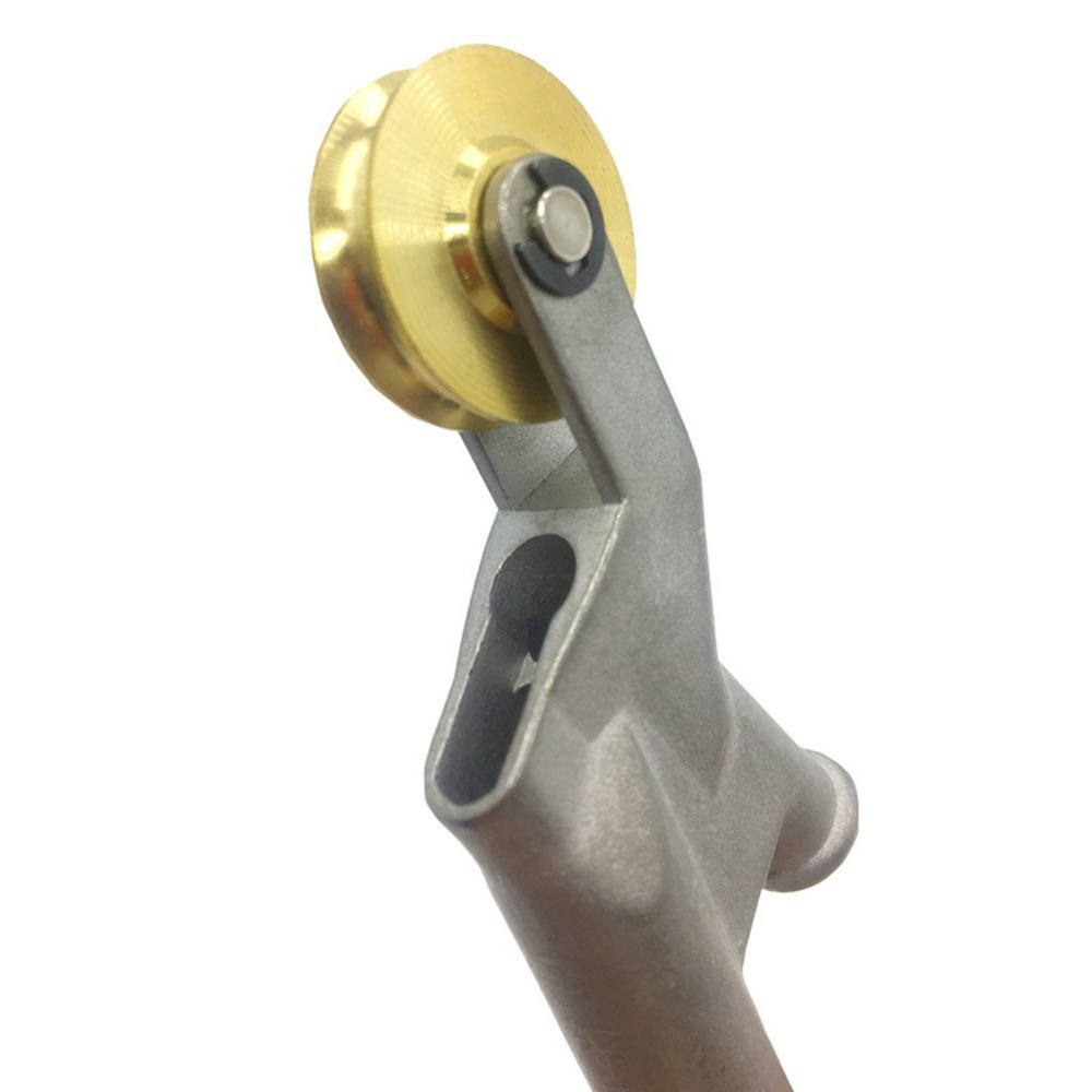 Floor Welding Nozzle with Wheel for PVC Polypropylene Polyethylene Welding Tool