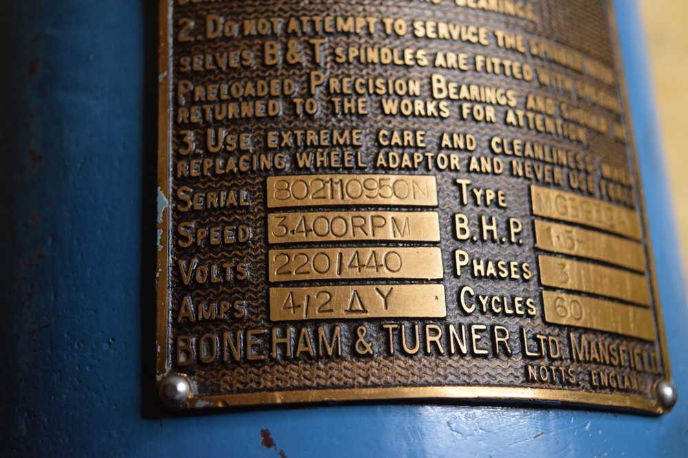 Boneham & Turner MGS952A Spindle