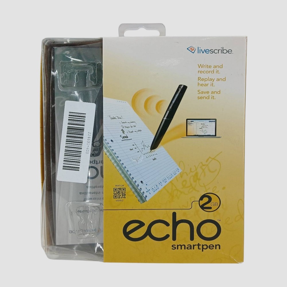 Livescribe Echo Smartpen 2gb (Untested)