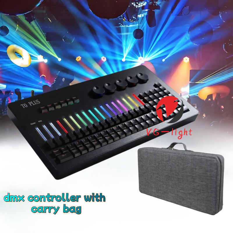 T0 PLUS Lighting Console Stage DMX512 Controller LED DJ Lighting Mini Console