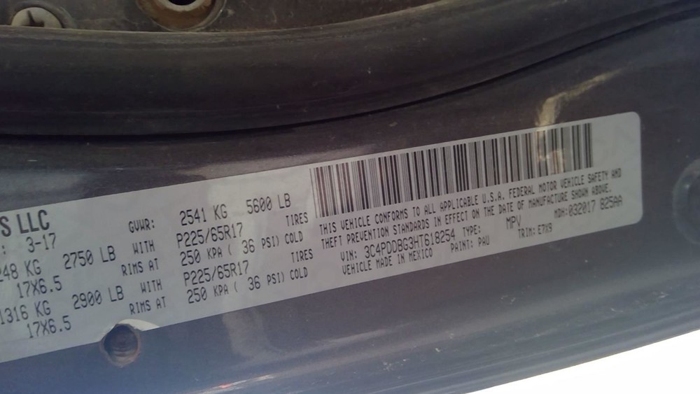 Shifter JOURNEY 2017 Transmission Shift 5245960