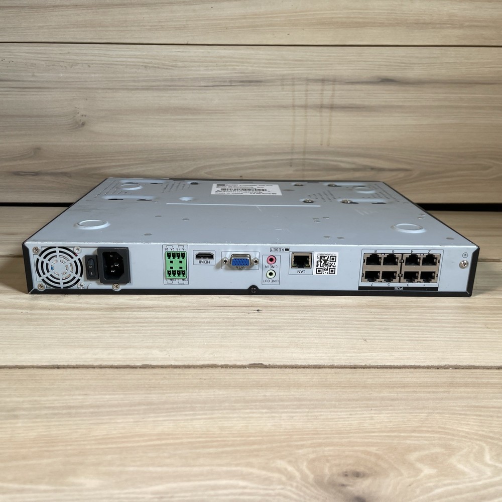 NVR Network Video Recorder Security System 0E-8CHNVR2TB