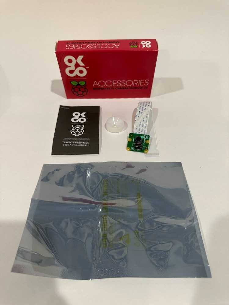 Raspberry Pi Camera Module V2 8MP Sony IMX219 w/ Ribbon Cable UNUSED