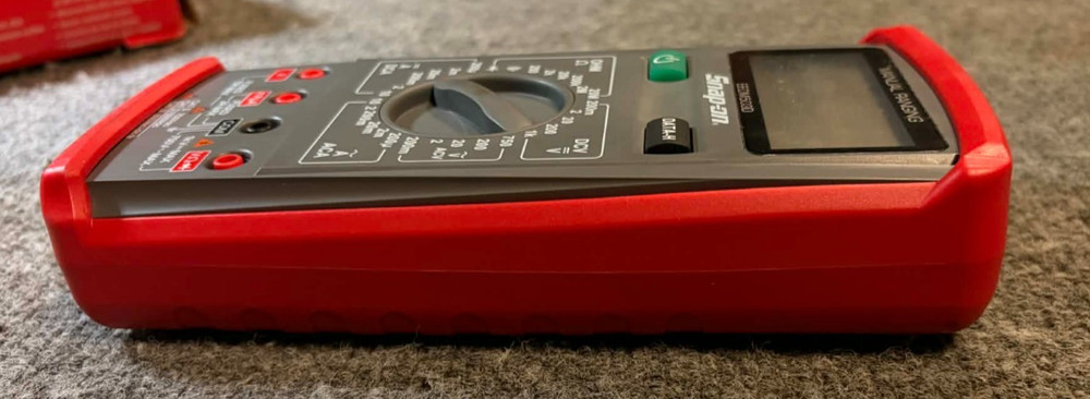 Snap-on Tools Nice EEDM503D Digital Multimeter With Soft Case And Test Leads