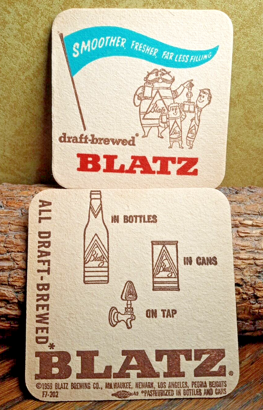 Blatz Beer Coaster # 106 ...1959