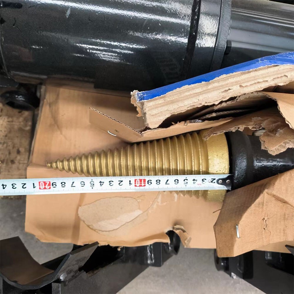 Mini Excavator Attachment Hydraulic Wood Splitting Drill