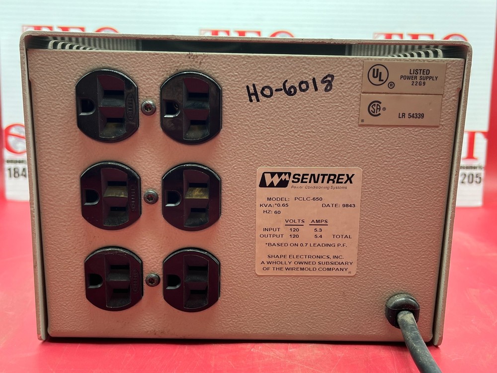 Sentrex Power Conditioning System, PCLC-650