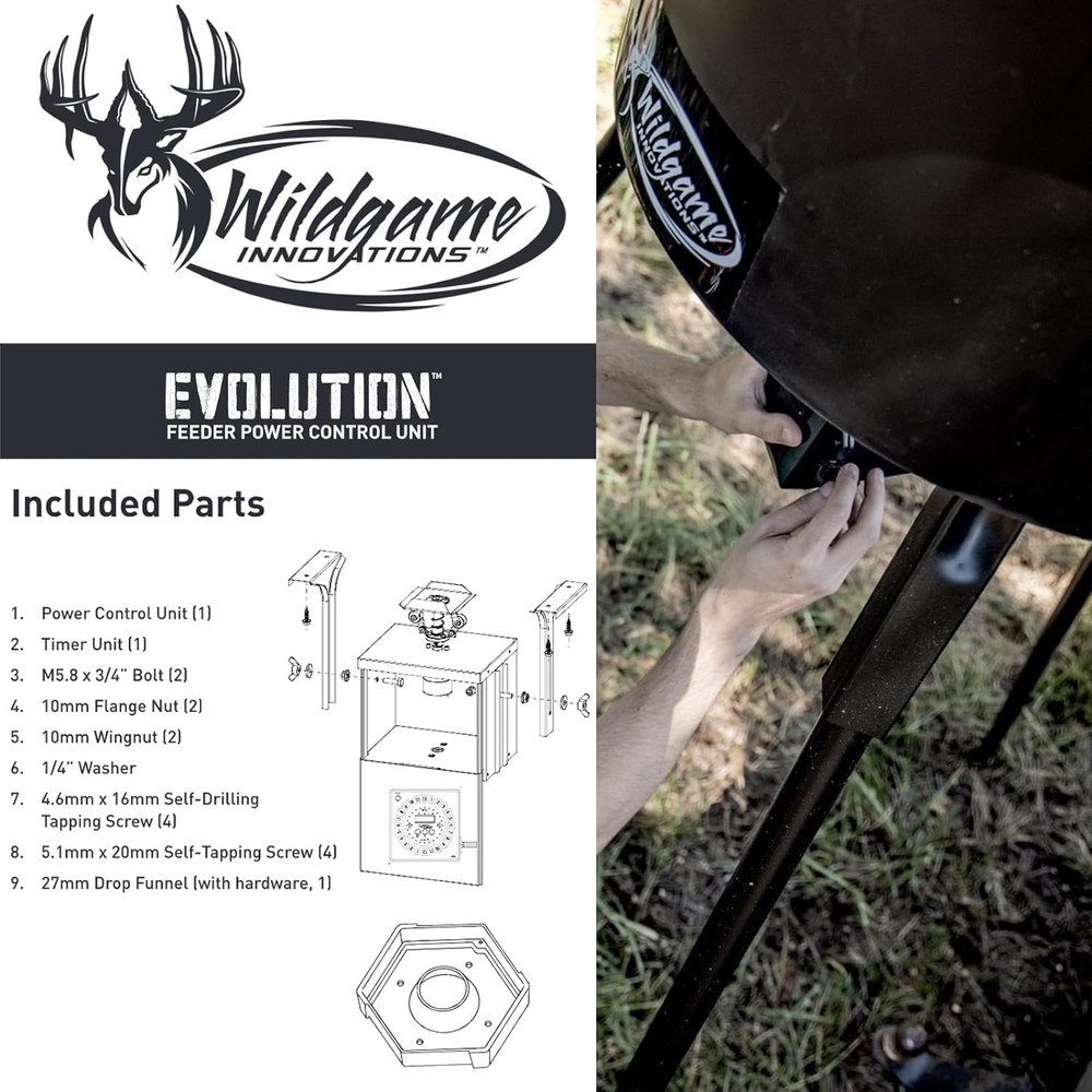 Evolution Feeder 6V Analog Power Control Unit | Varmint-Proof Programmable Feede