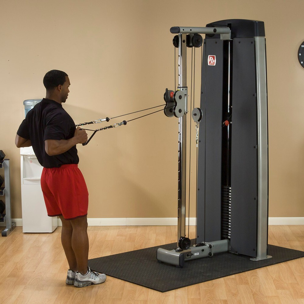 Body-Solid ProDual Cable Column Machine with 210 lb. Stack