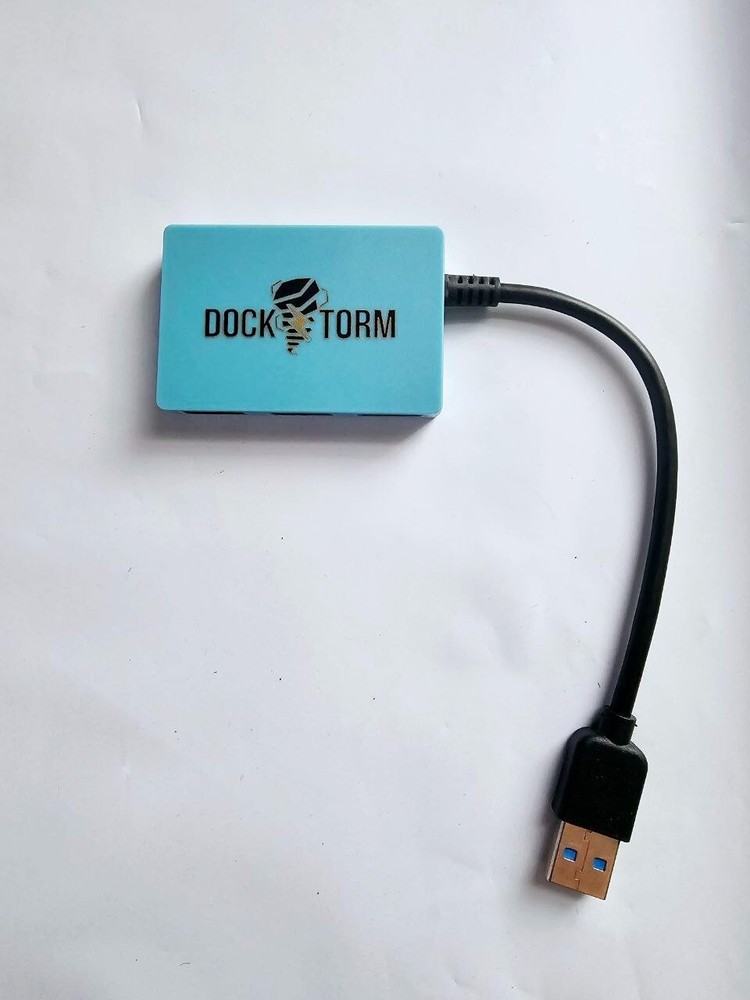 DOCK-TORM USB 4-Port Extender Dock Hub