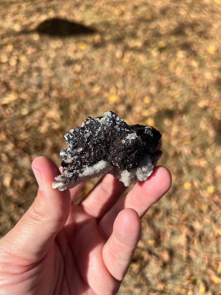 Sphalerite and Calcite