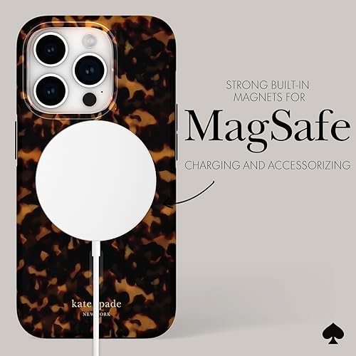 iPhone 15 Pro Case, Compatible with MagSafe - Tortoiseshell