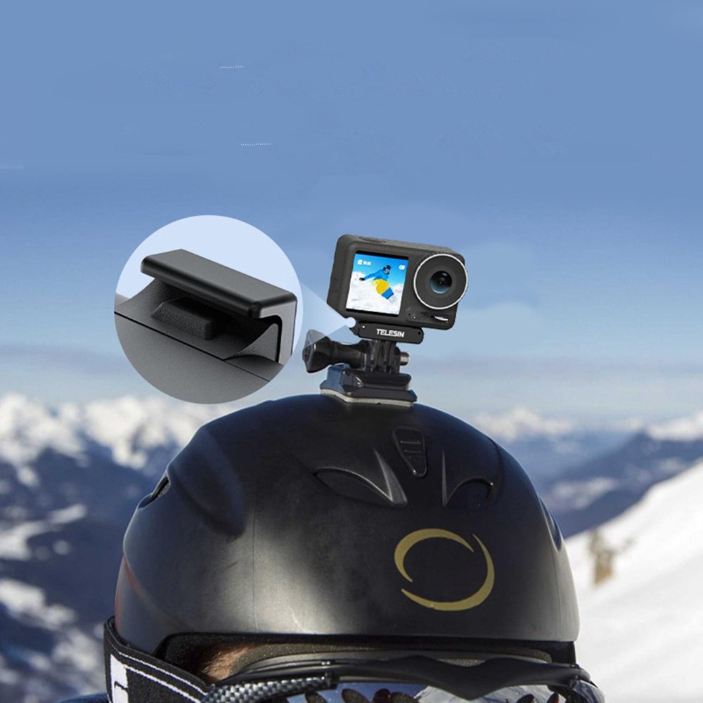 Camera Magnetic Two Claw Adapter Selfie Stick Base For DJI OSMO Action 3