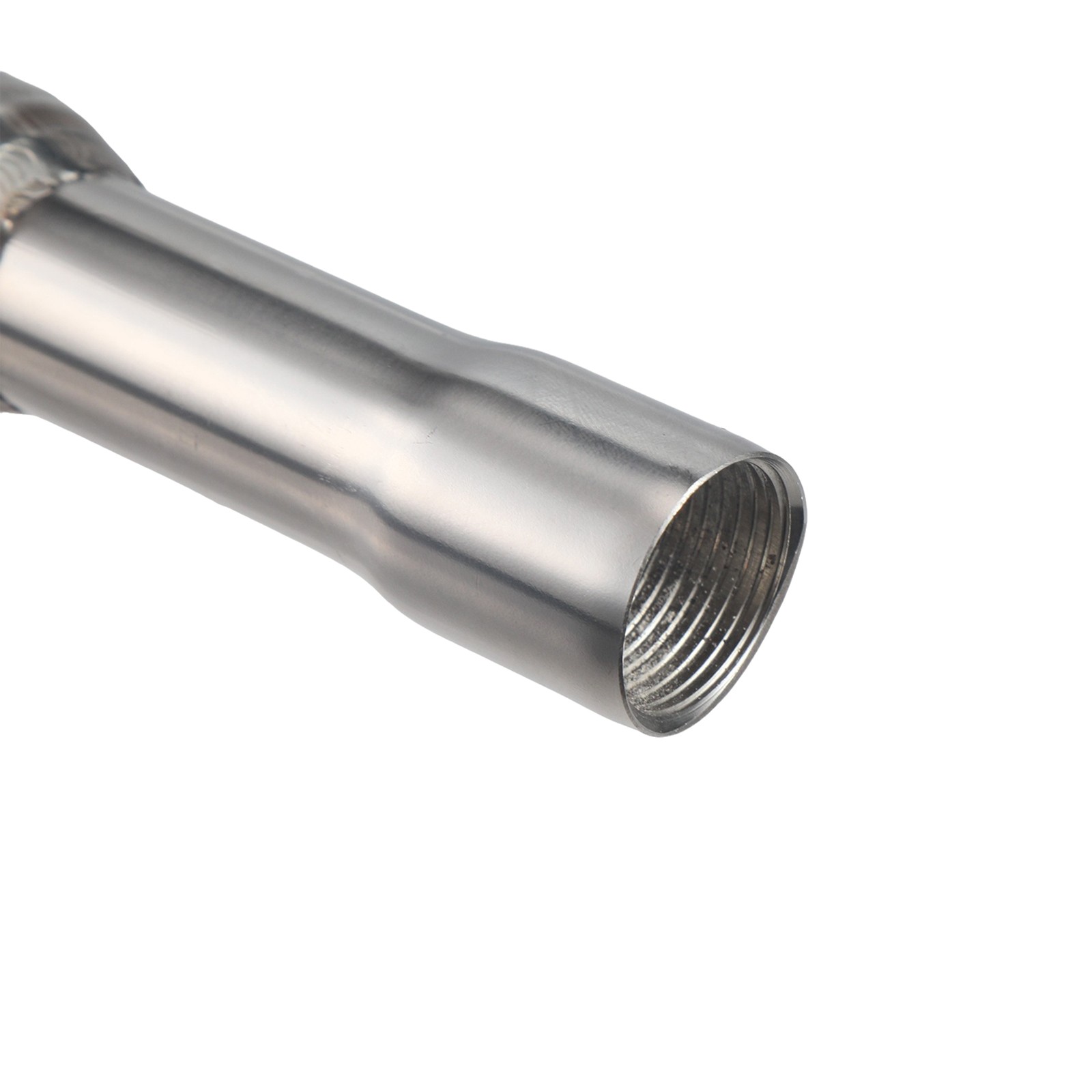 Stainless Steel Polished Exhaust Pipe For Predator 212cc 196cc Go Kart Mini Bike