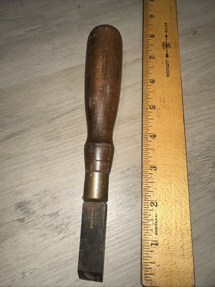 Buch Brothers Bevel Edge Wood Chisel Tool Wood Handle