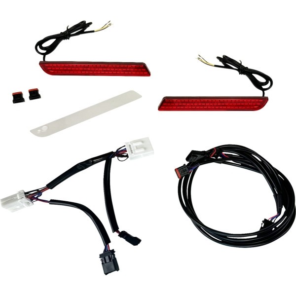 Custom Dynamics CD-TKE-REF-13-R Fender Reflector LED Lights - Red
