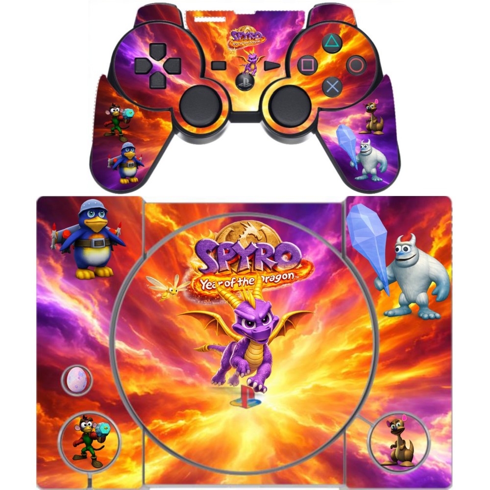PS1 Console Custom Skin Covers