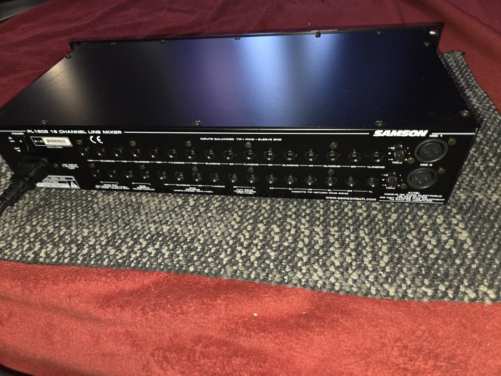 Samson PL1602 16 Channel Line Mixer