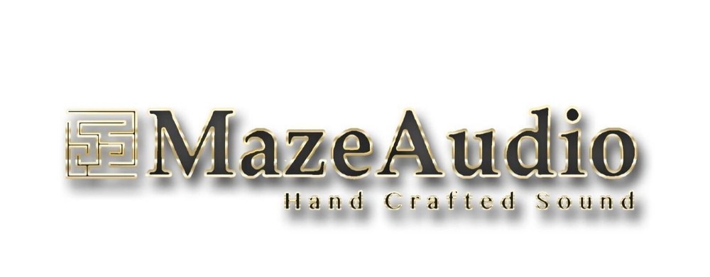 Maze Audio Reference Silver XLR 1 Meter Interconnects Pair Rhodium Carbon Plug