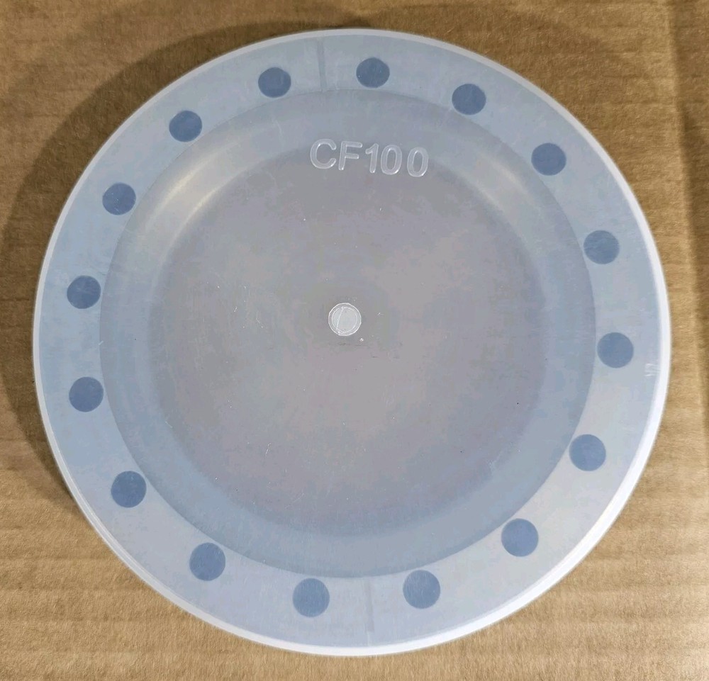 DN100CF 6" CF Conflat Flange Protector Cap Knife Edge Cover Plastic PE 10-Pack