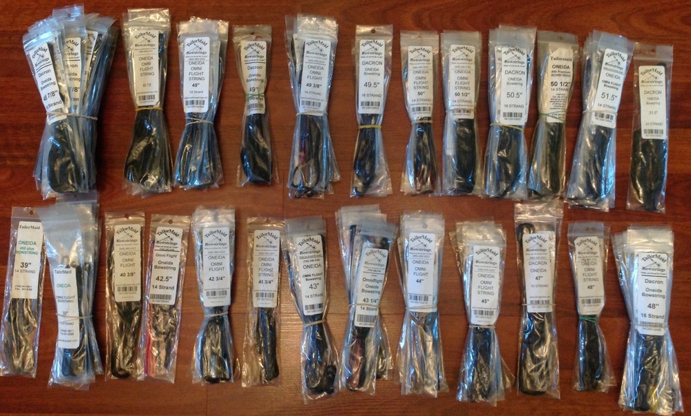NEW Oneida Bow Strings by Tailormaid - Various Bowstring Sizes