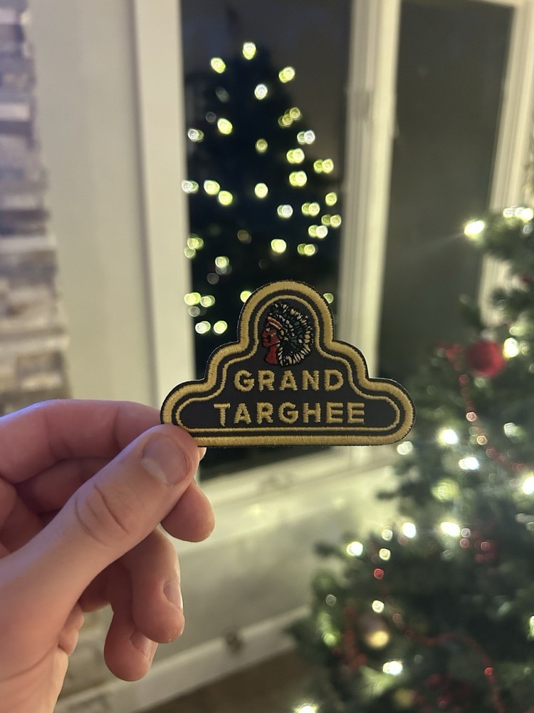 Retro Grand Targhee Indian Ski Patch