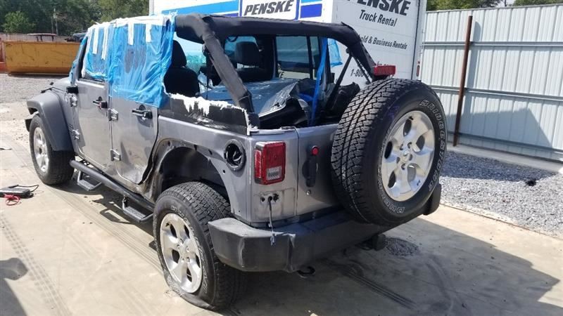 17 JEEP WRANGLER JKU RADIATOR CORE SUPPORT