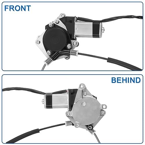 751-712 Power Window Regulator with Motor Compatible with Rear Left Driver Side