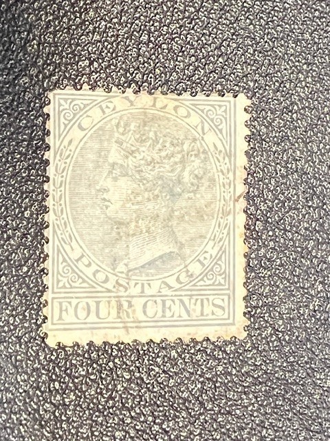 Ceylon stamp 64 used