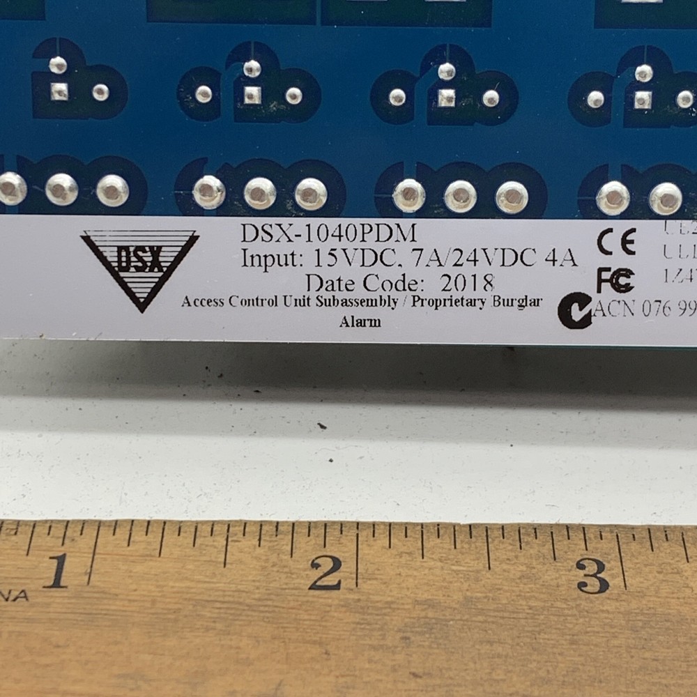 DSX Access Systems DSX-1040PDM Access Control Unit Subassembly 4A 15VDC