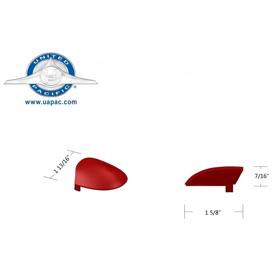 2006 Kenworth Round Dome Light Lens - Purple