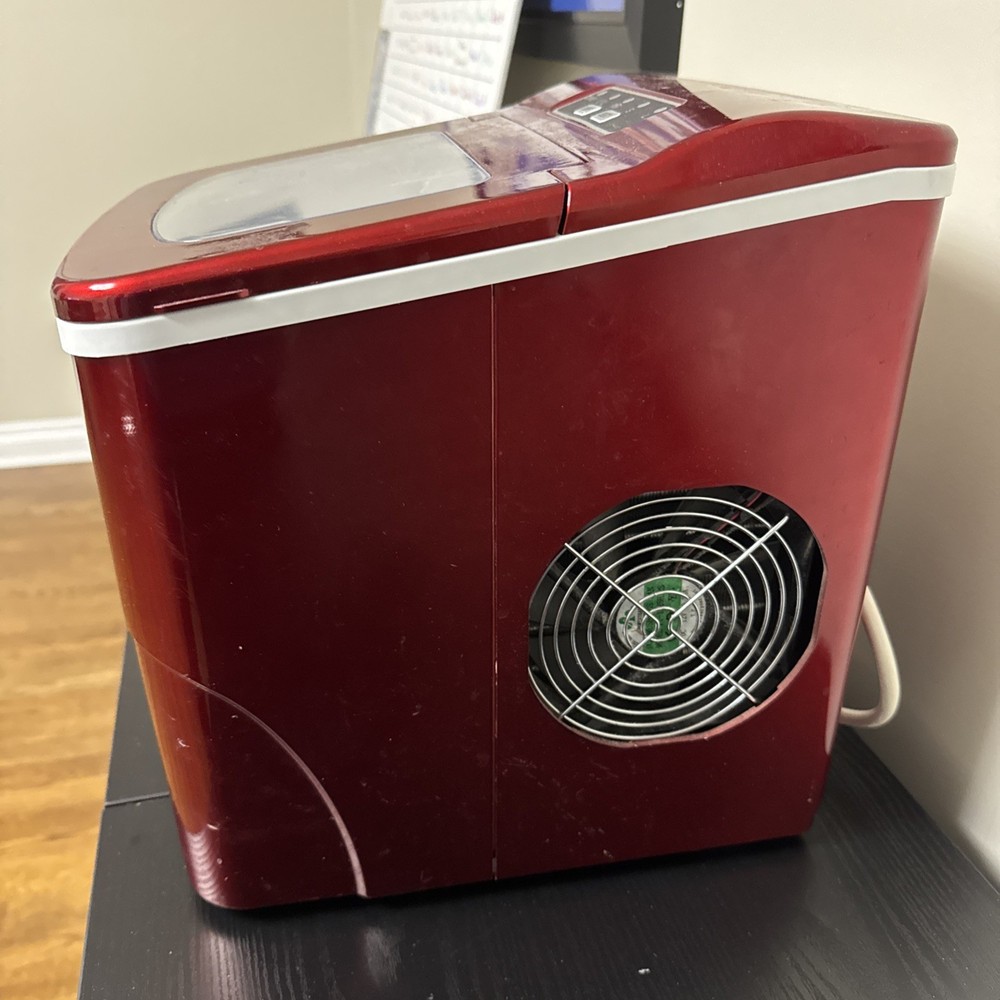 Antarctic Star HZB-12/B Ice Maker - Red