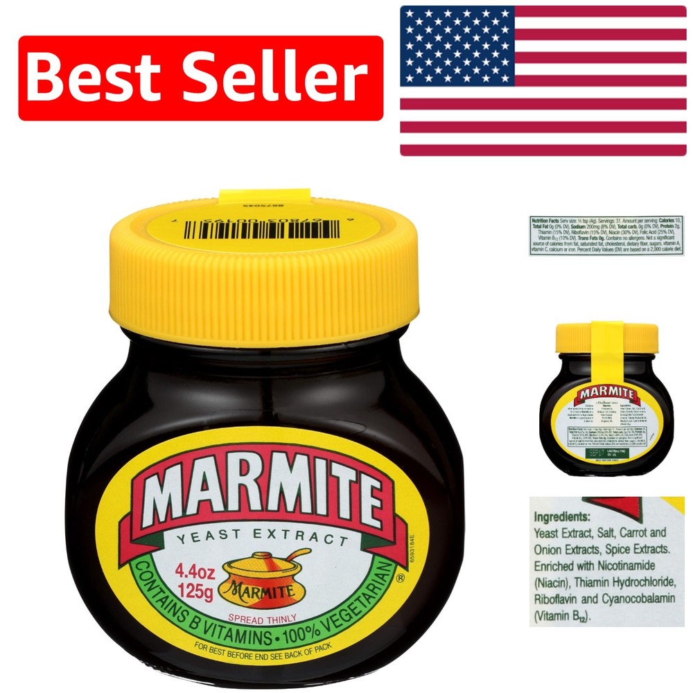 Sumptuous Yeast Extract Flavored Spread 4.4oz – A British Breakfast Tradition