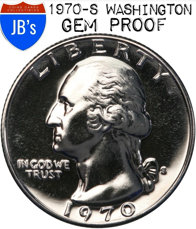 1970-S Washington Quarter 25c - Clad PROOF
