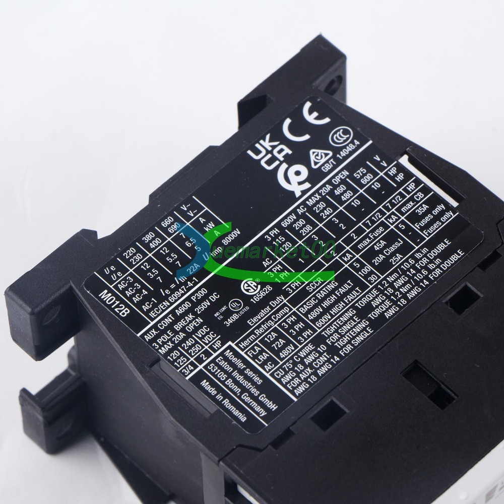 1PCS NEW Eaton Contactor DILM12-01(24VDC)