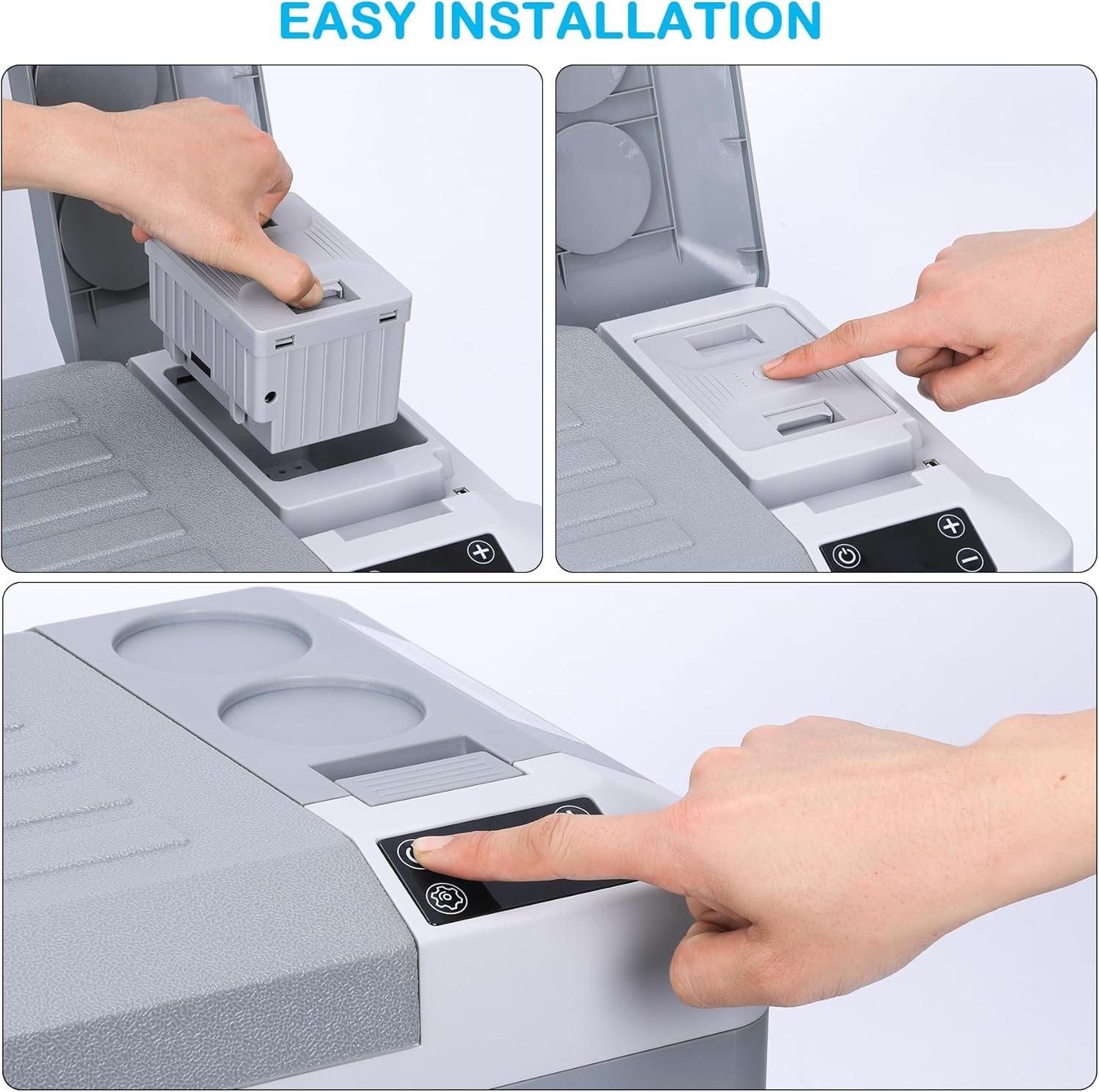 15600mAh 12V Rechargeable Lithium Battery for Portable Car Fridge Freezer Cooler