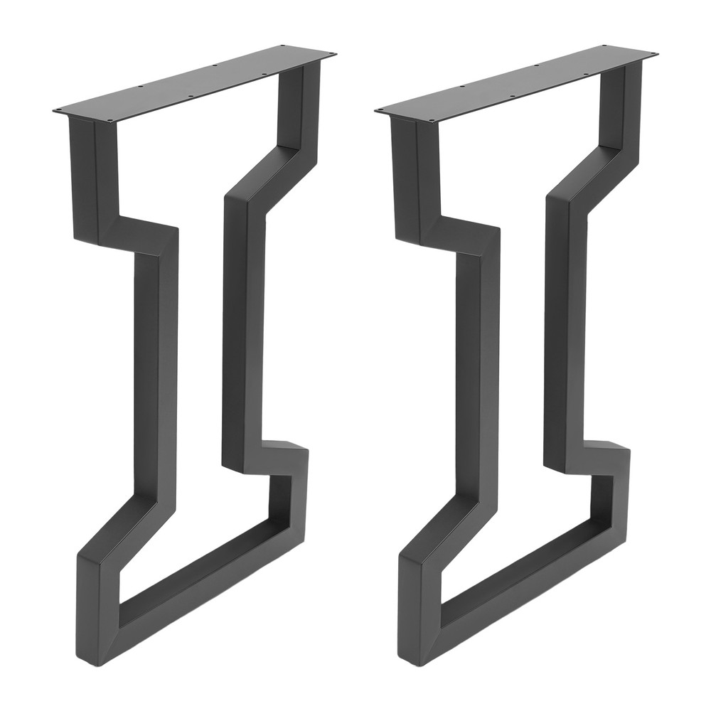 2PCS Steel Table Legs Table Frame for Coffee Table Dining Table 220.46lbs