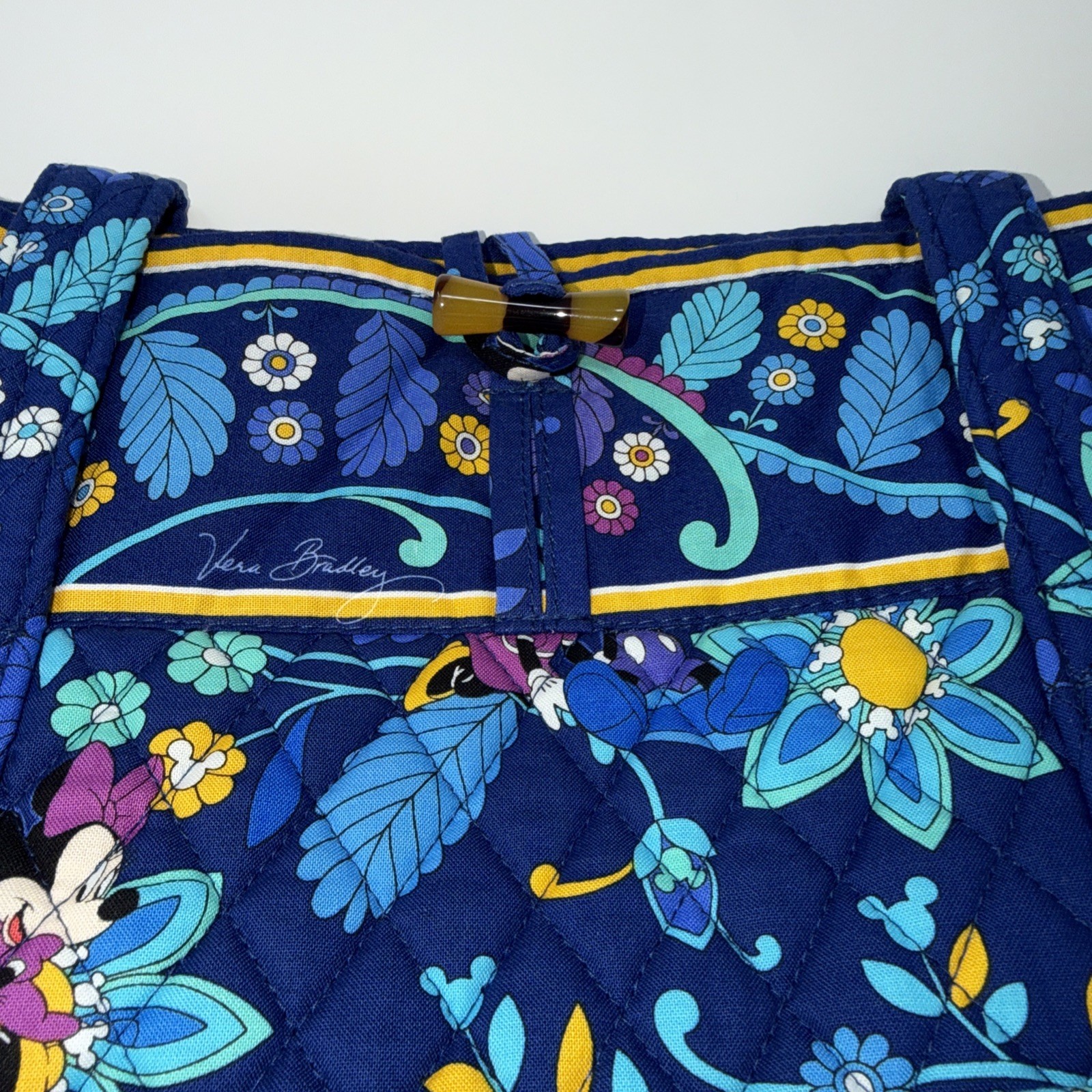 NEW Disney Vera Bradley Mickey Minnie Mouse Disney Dreaming Blue Tote Bag Purses
