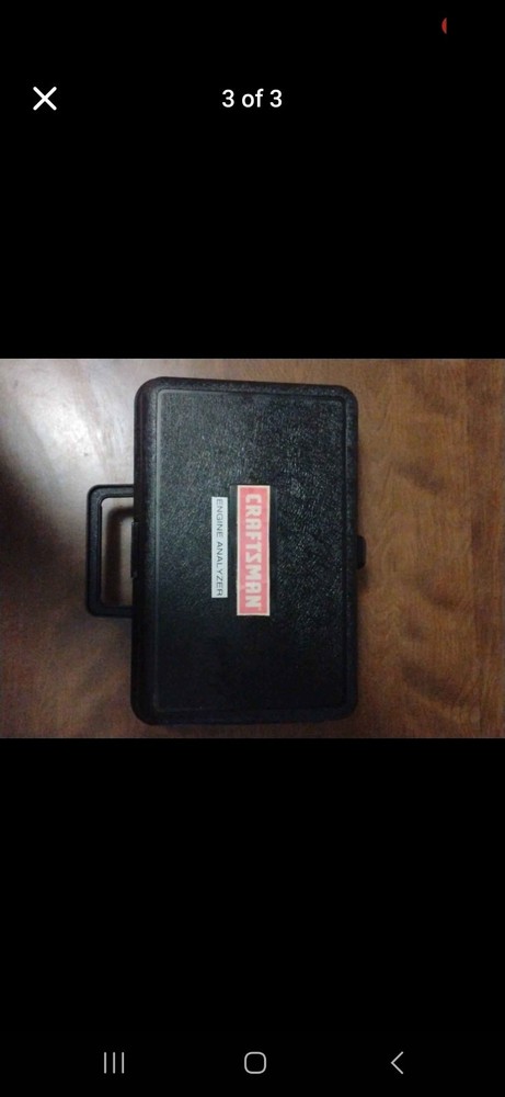 Sears Automotive Diagnostic Engine Analyzer 12V USA w/ Cords