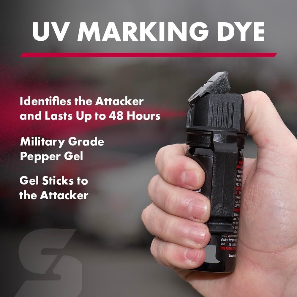 Crossfire Pepper Gel, Deploys At Any Angle, Maximizes Target Acquisition Against