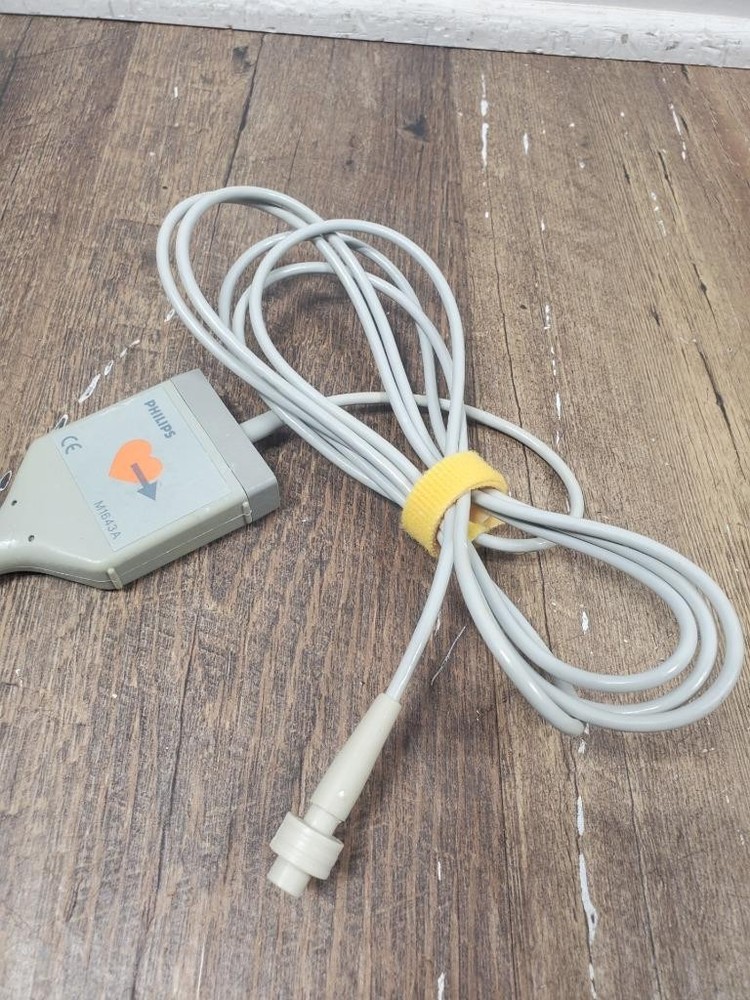 W89 ♻ Philips REF M1643A Cardiac Output Cable 4.8m ♻