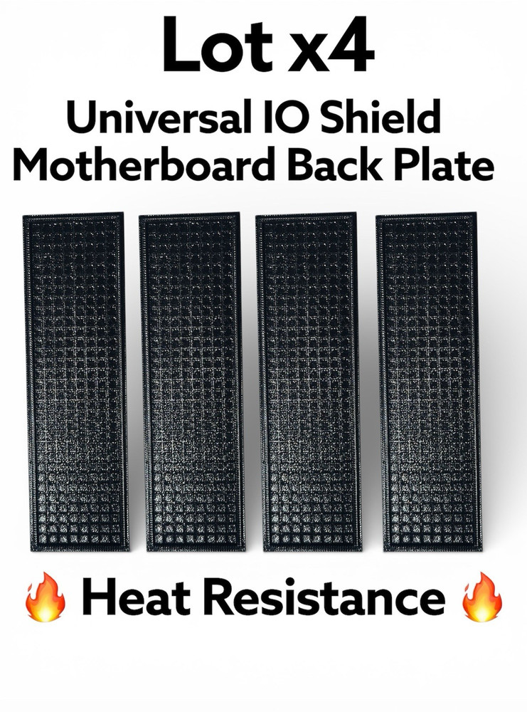 Blank IO Shield Motherboard Back Plate  iO shield replacement  Lot 4