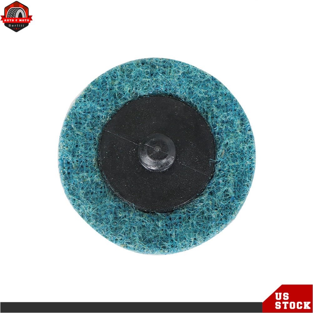 50Pcs 2Inch Fine Surface Conditioning Discs Roll Lock Die Grinder Sanding Pads